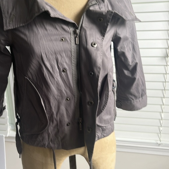 Heidi Klum for new balance womens military green jacket Perfect condition small - Picture 6 of 8